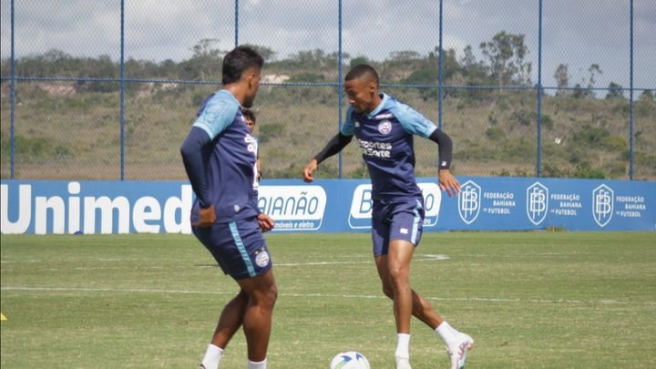 Com manhã cheia, elenco do Bahia segue preparação para pegar o Corinthians; veja como foi